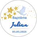 Yellow Simple Handmade Orange Juice Product Label (1000 x 1000 px).webp